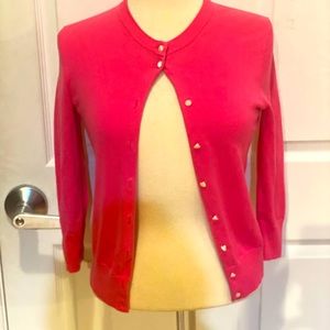 J Crew Pink Cardigan